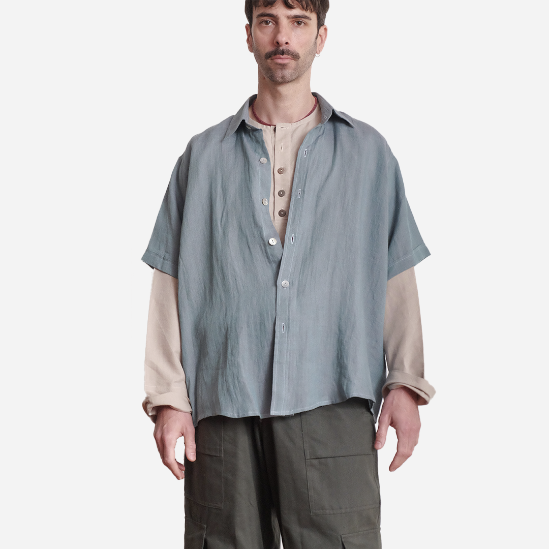 Camisa Bartolome Celeste