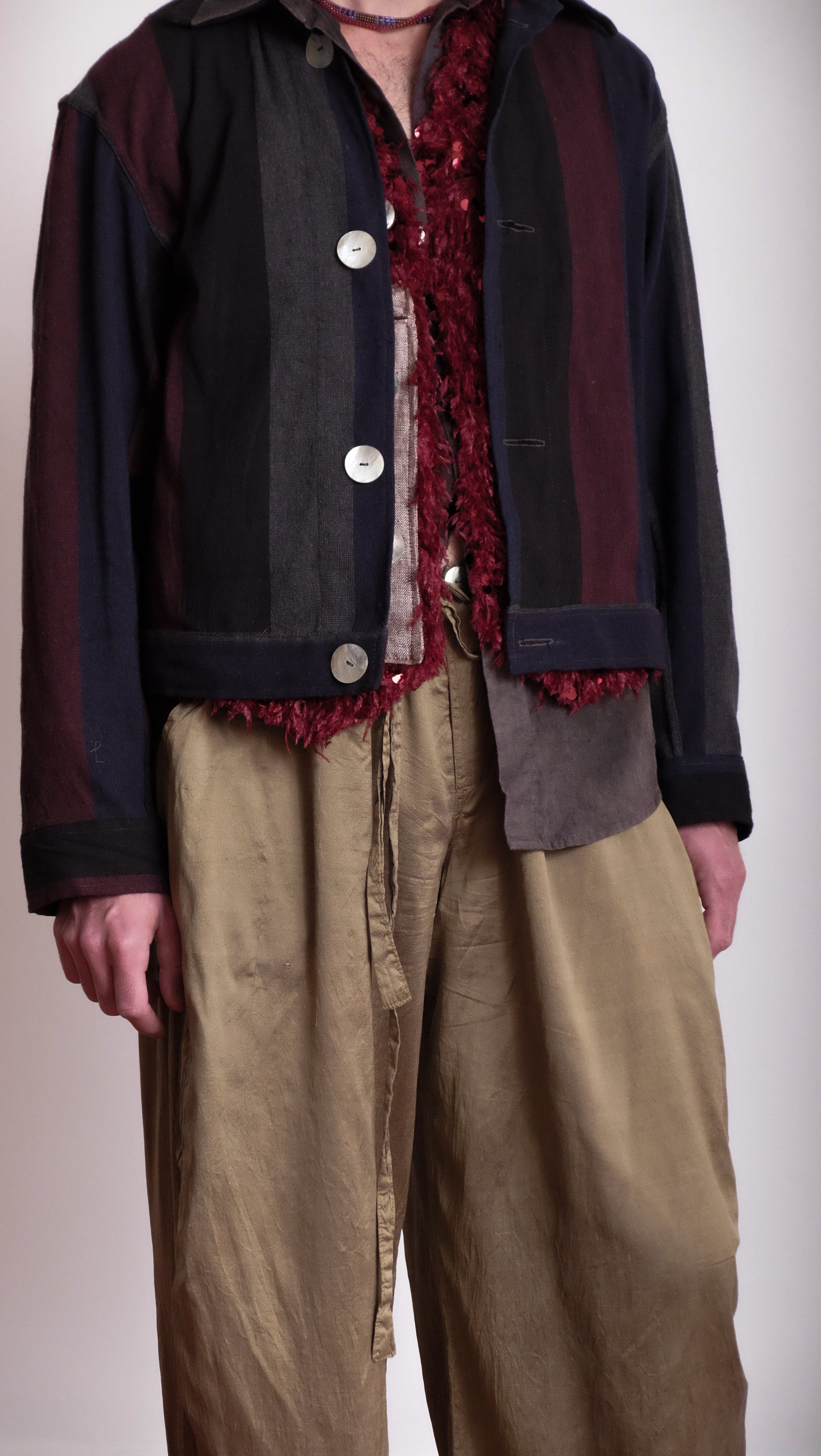 Chaqueta Beniamino Rayas